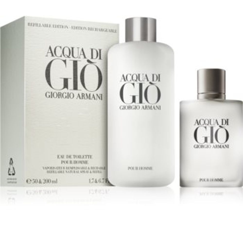 Kit Coffret Acqua di Gio Pour Homme EDT 200ml + 50ml new worldfree