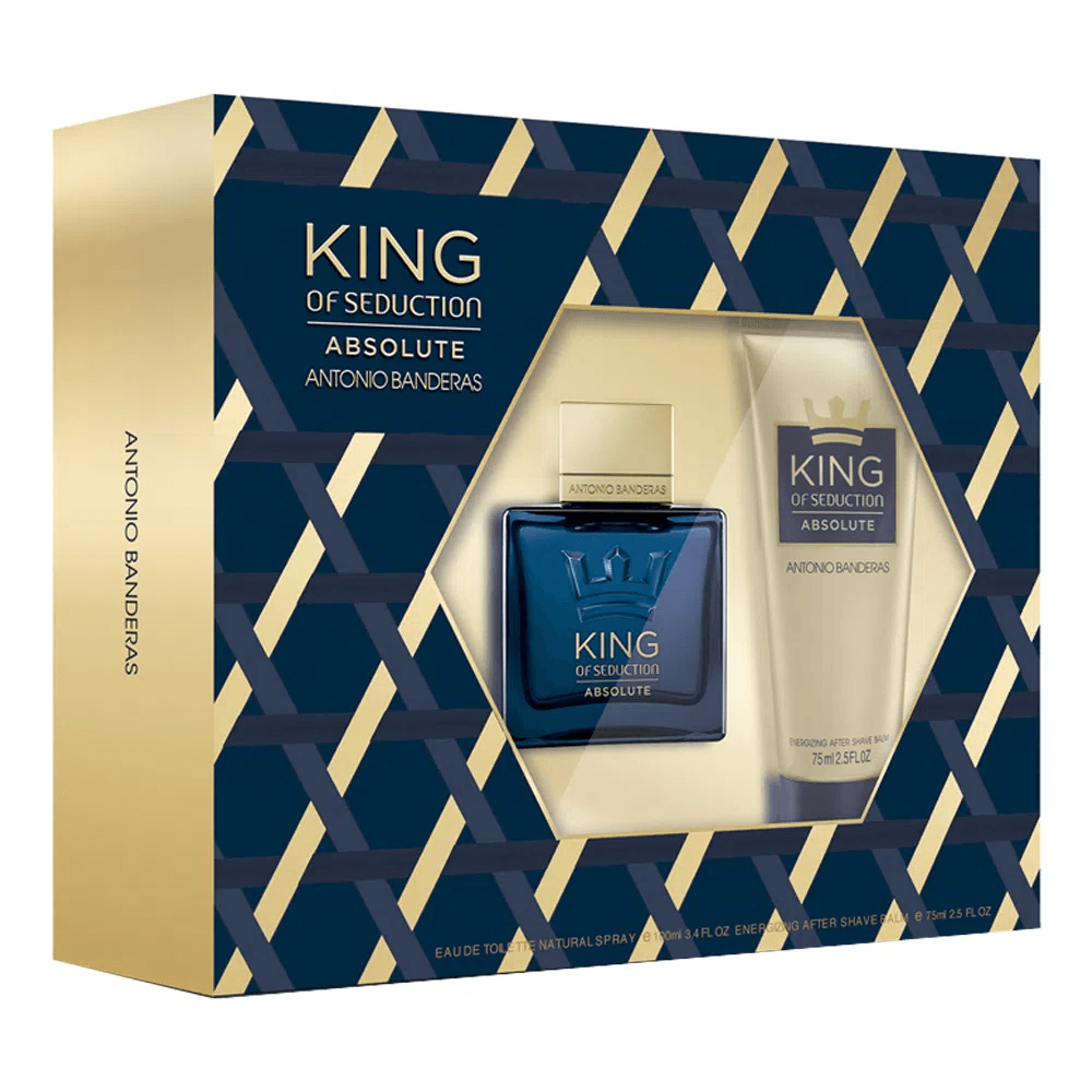 Kit Coffret King of Seduction Absolute EDT 100ml + After Shave 75ml new worldfree
